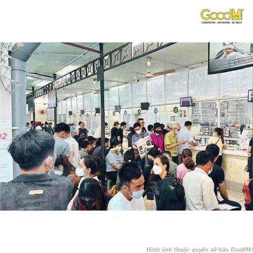 Hệ Thống Xếp Hàng Tự Động GoodM QMS Bản Cải Tiến Cho Bệnh Viện