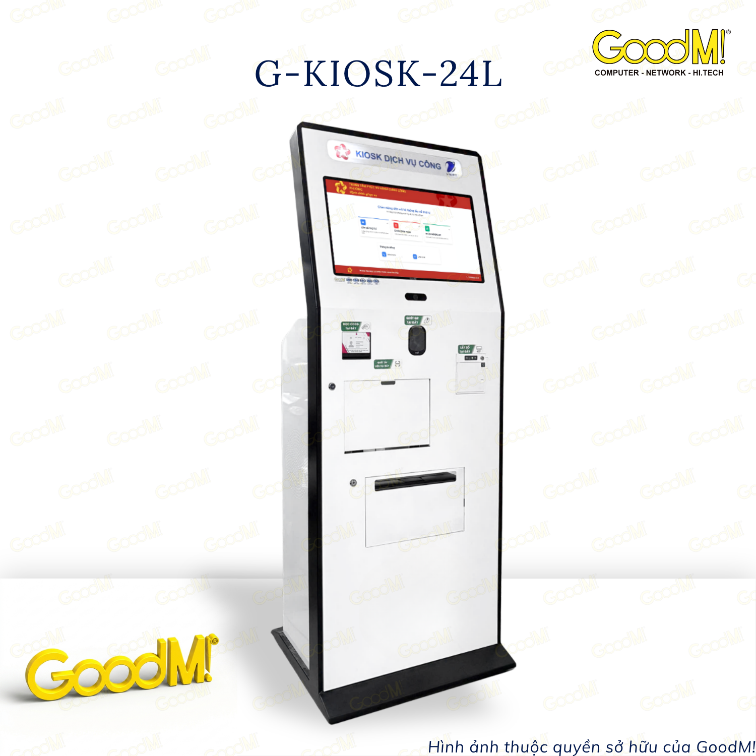  Hệ Thống Kiosk Dịch Vụ Công G-Kiosk-24L DVC 