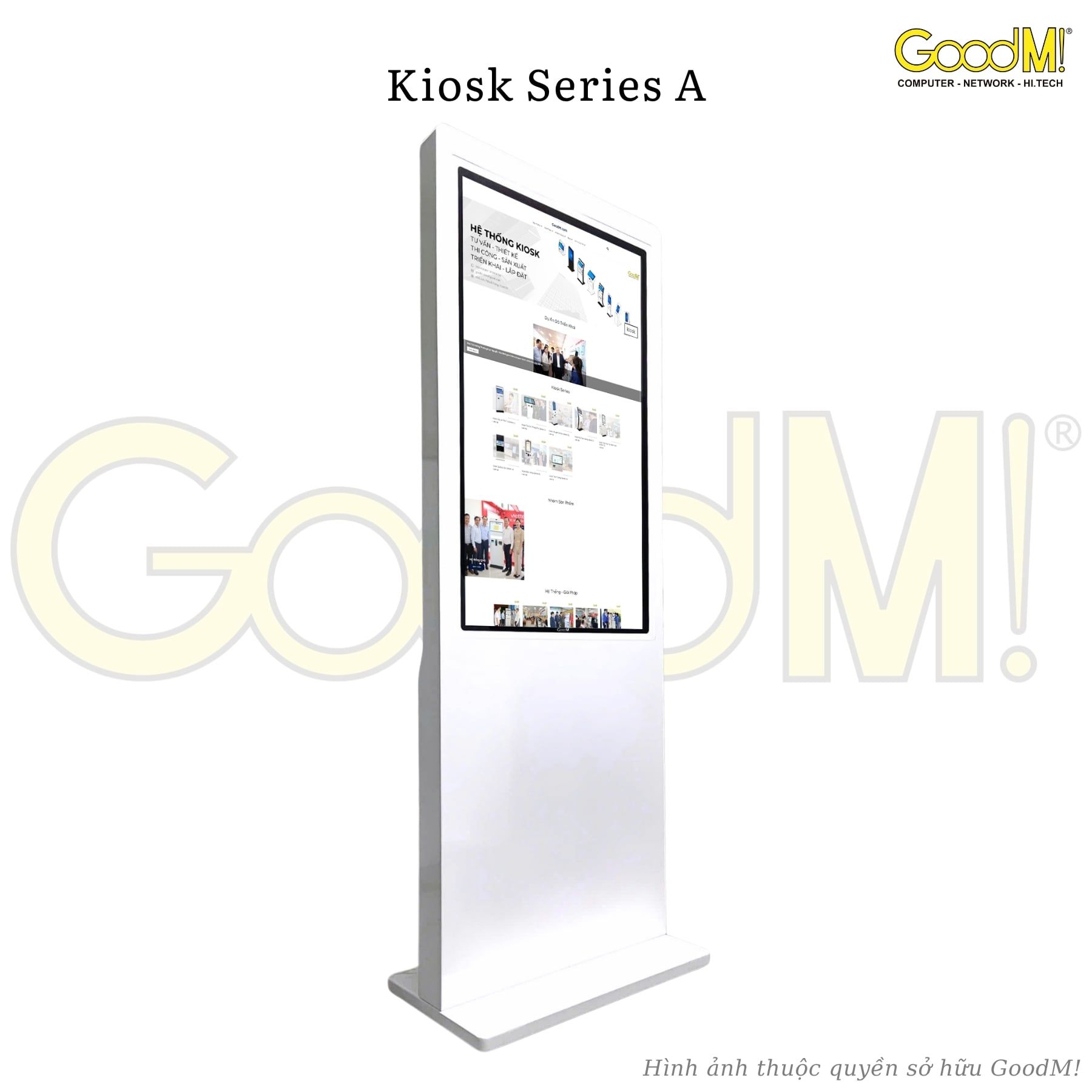  Kiosk Quảng Cáo Kỹ Thuật Số Series A 43 Inch 