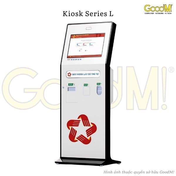  Kiosk Lấy Số Thứ Tự Series L Màn Hình 22 Inch 