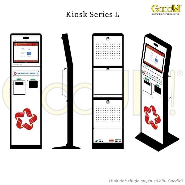  Kiosk Lấy Số Thứ Tự Series L Màn Hình 17 Inch 