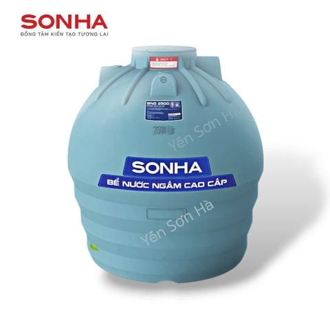 Bể ngầm nhựa Sơn Hà 2000 lít
