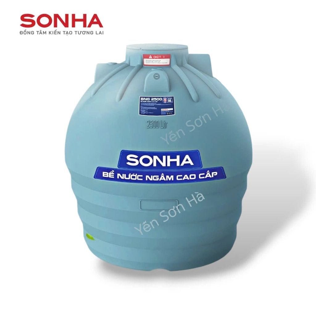 Bể ngầm nhựa Sơn Hà 1600 lít