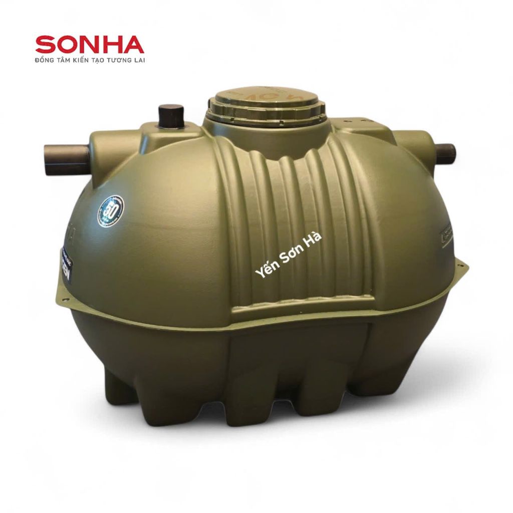 Bể Tự Hoại Sơn Hà NEWGEN 1500L Ngang