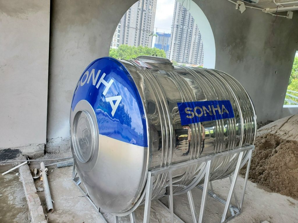 Bồn Nước Sơn Hà 2500L Ngang F1380