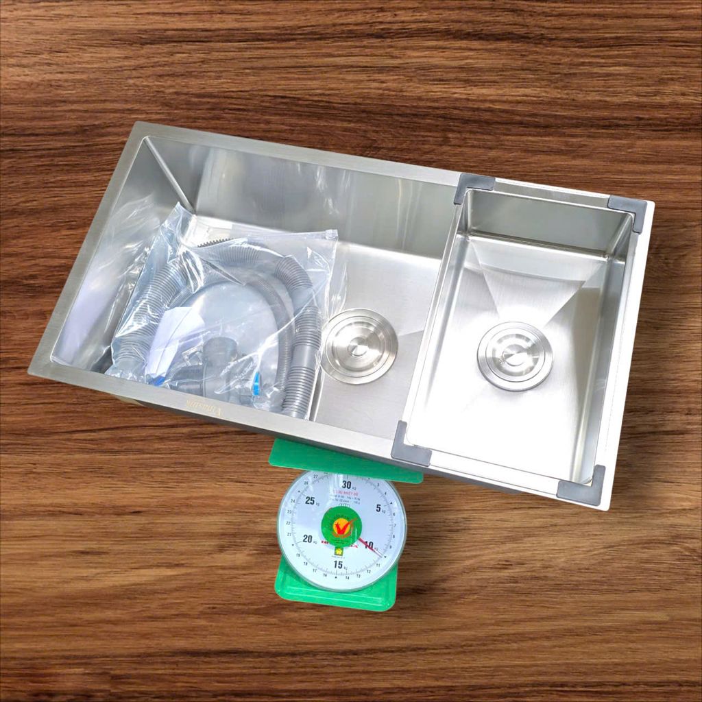 Vinasink Bồn rửa inox âm bàn 1 hố 1H8245
