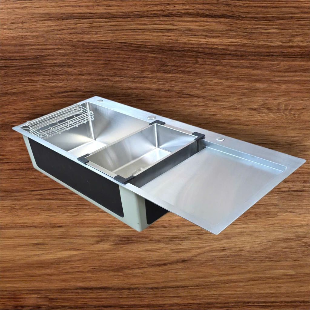 Chậu rửa bát 1 hố có bàn Vinasink 1HB11549