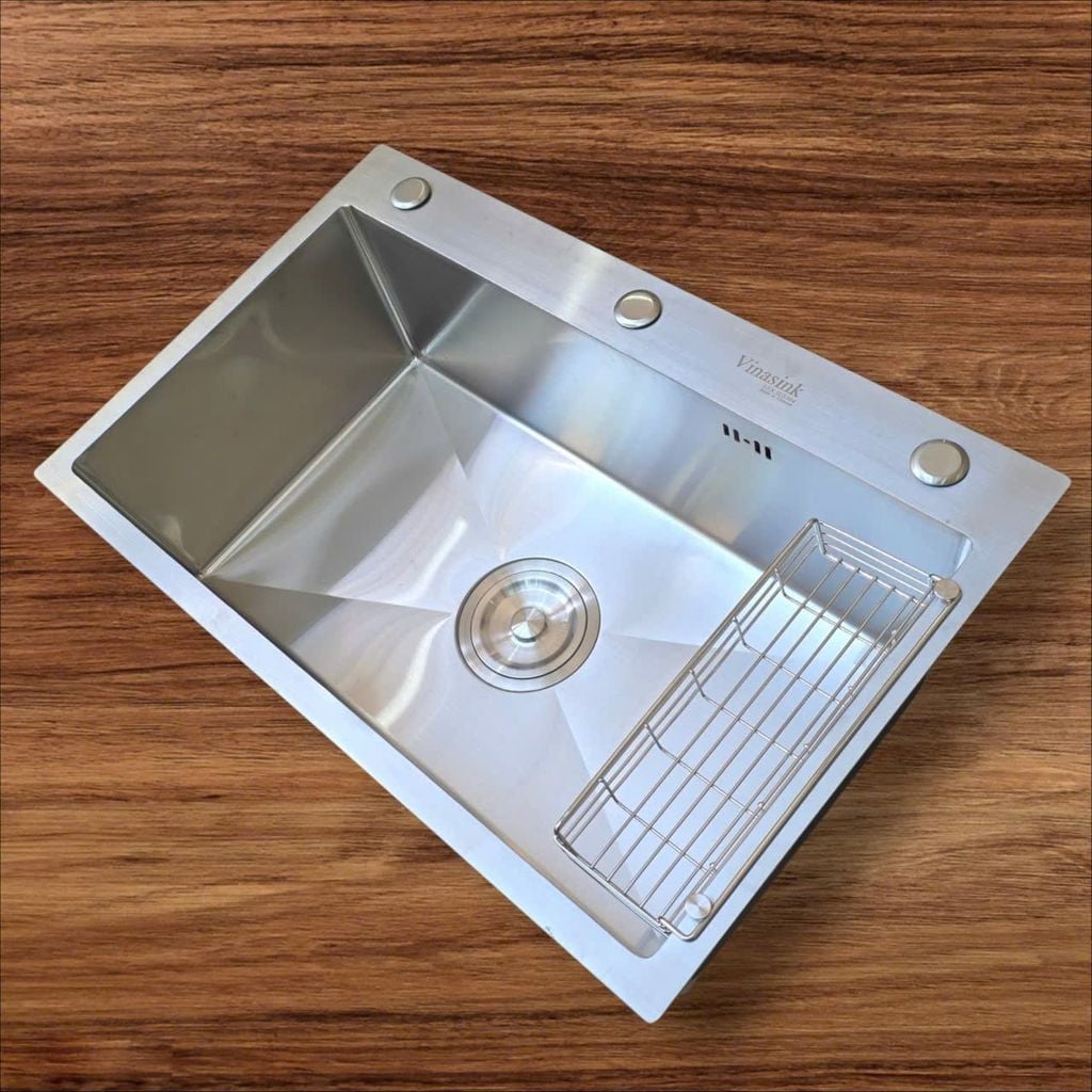 [Hàng Đặt] Chậu Rửa Bát 1 Hố Vinasink 1H7146 inox 304