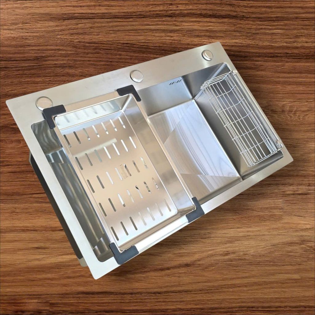 [Hàng Đặt] Chậu Rửa Bát 1 Hố Vinasink 1H7146 inox 304