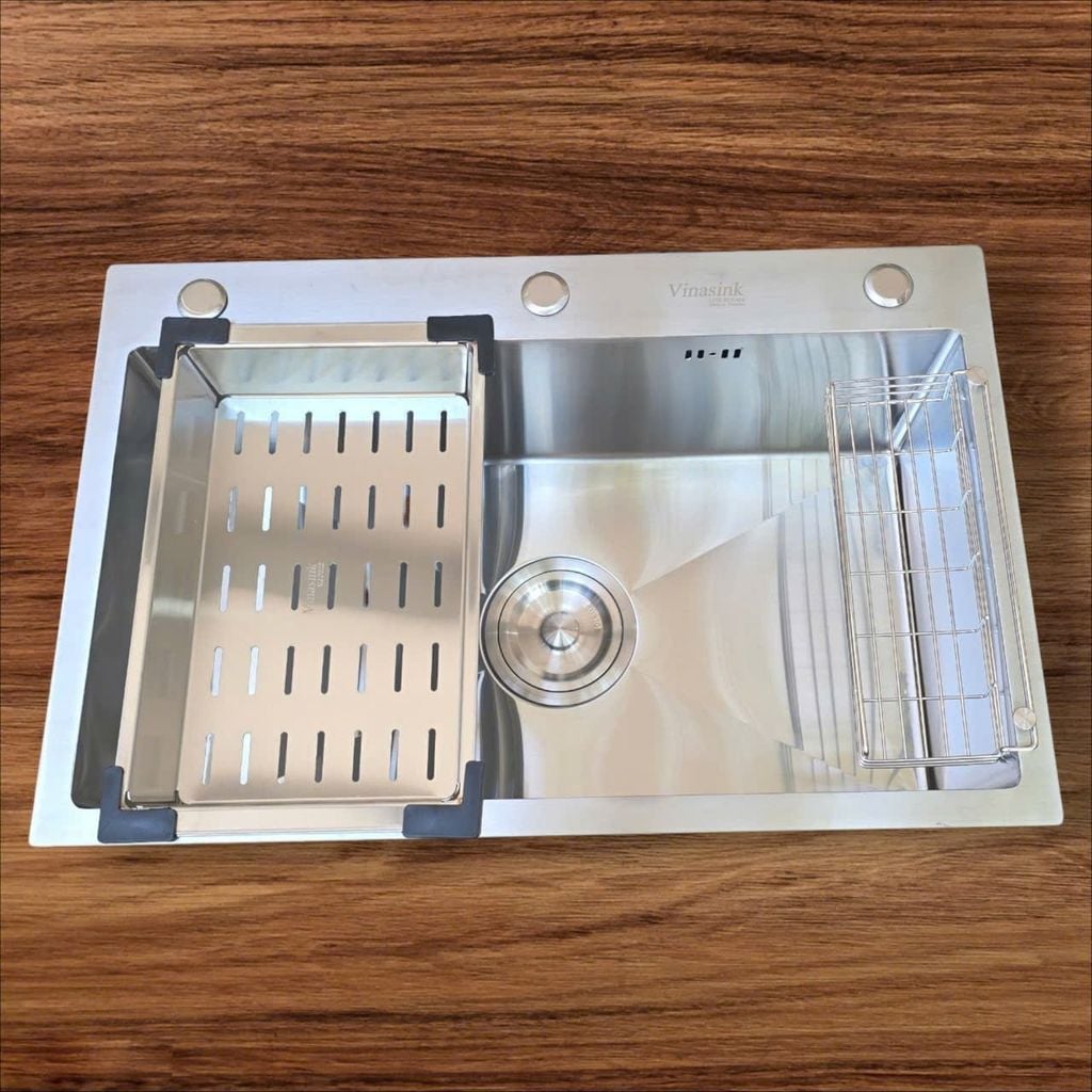 [Hàng Đặt] Chậu Rửa Bát 1 Hố Vinasink 1H7146 inox 304