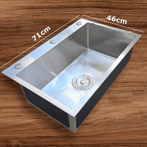[Hàng Đặt] Chậu Rửa Bát 1 Hố Vinasink 1H7146 inox 304