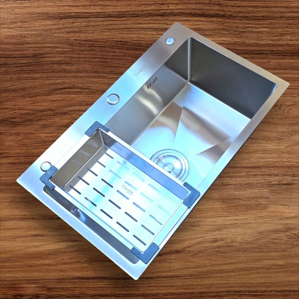 Chậu rửa bát 1 hố Vinasink 1H7243