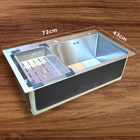 Chậu rửa bát 1 hố Vinasink 1H7243