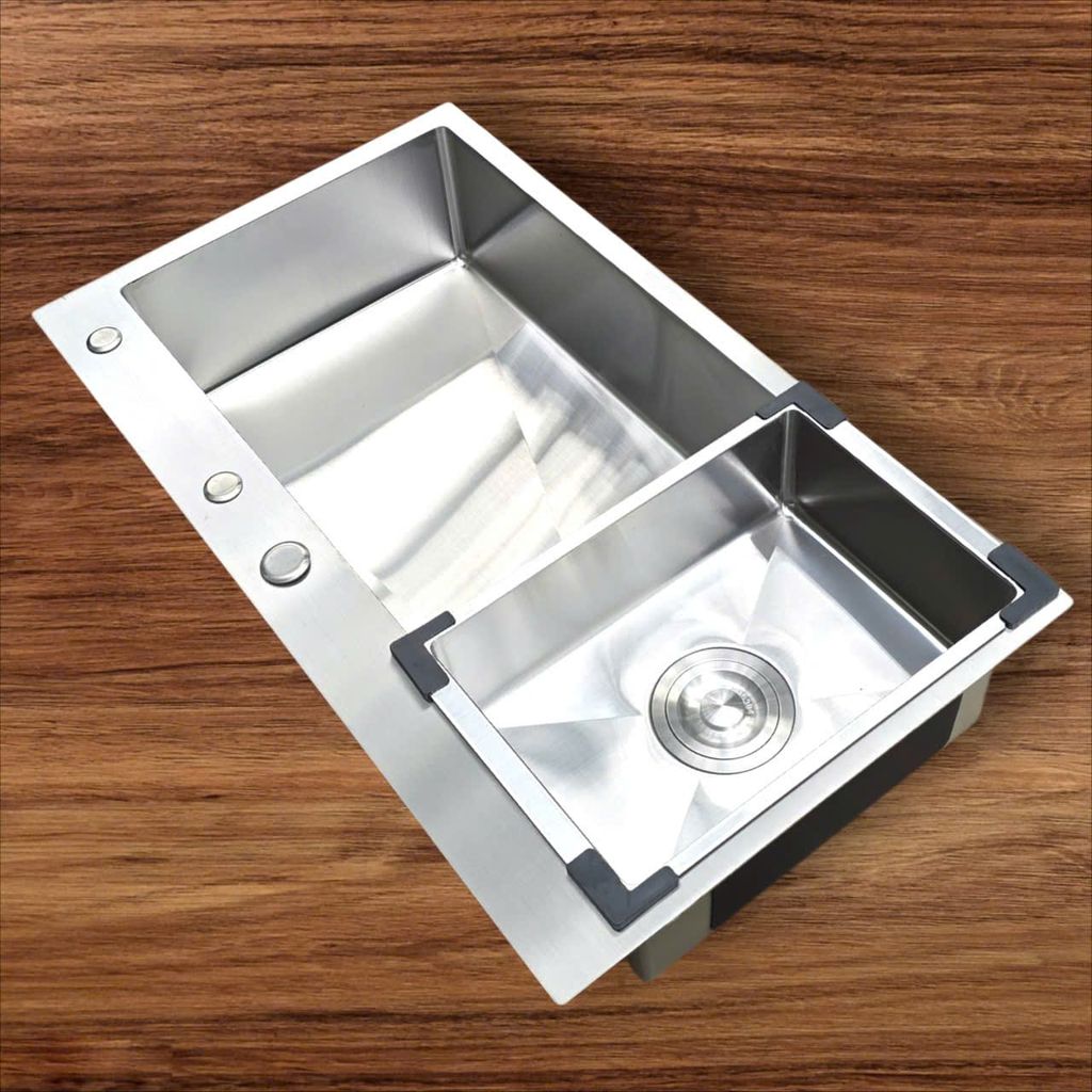 Chậu rửa bát 1 hố Vinasink 1H8046 inox 304