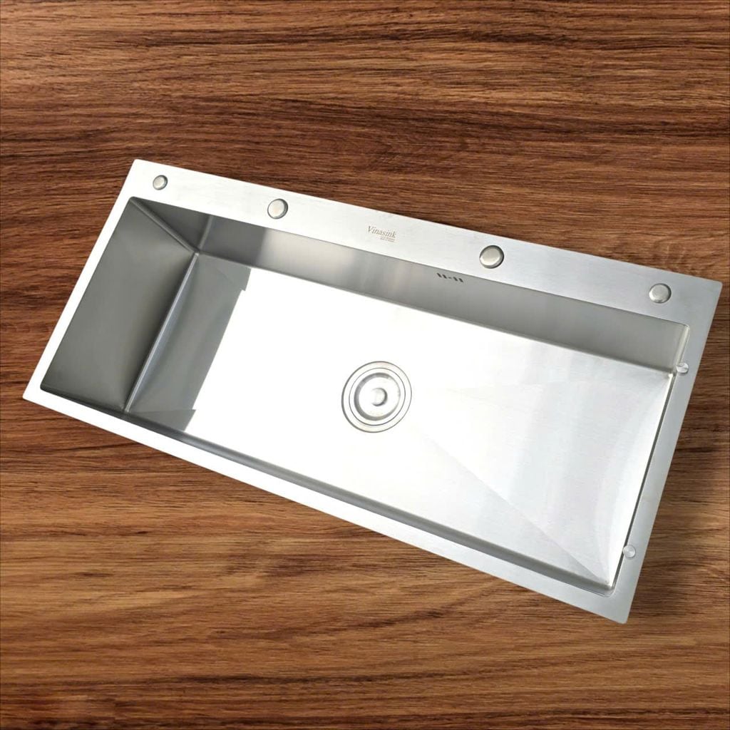 [Hàng Đặt] Chậu Rửa Inox 1 Hố Vinasink 1H11050