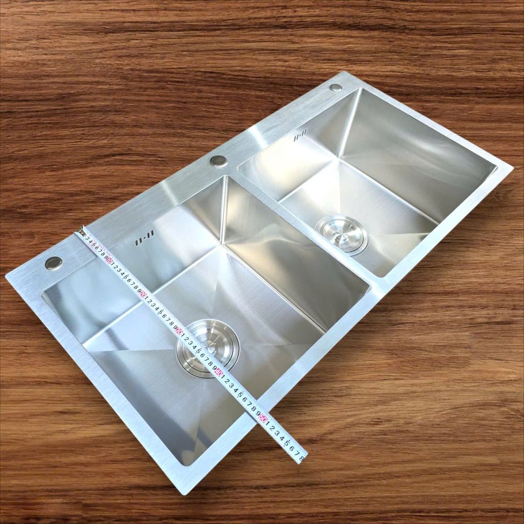 Bồn rửa chén bát 2 Hố to Vinasink 2H10050