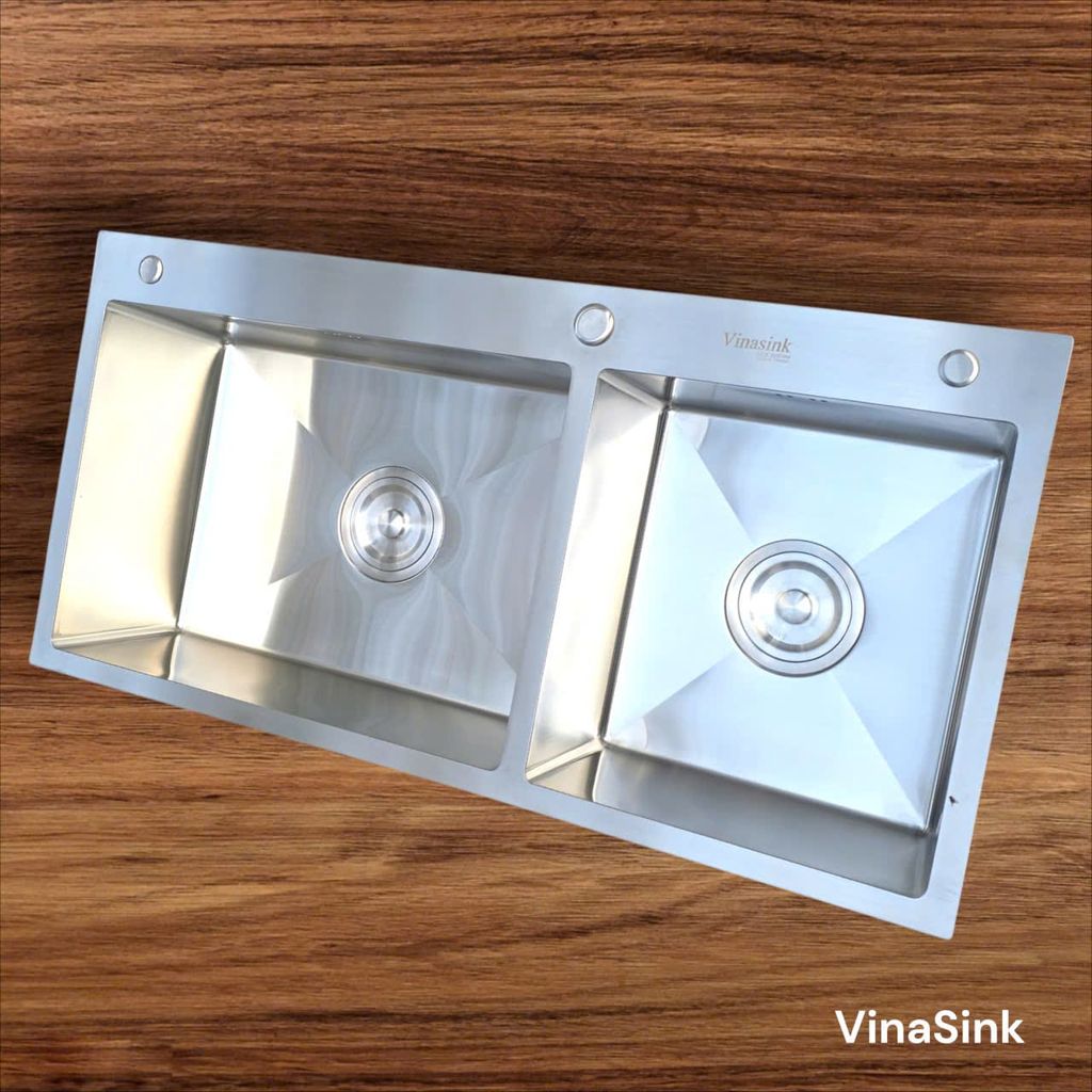 Chậu rửa bát 2 Hố lệch Vinasink 2HL10050
