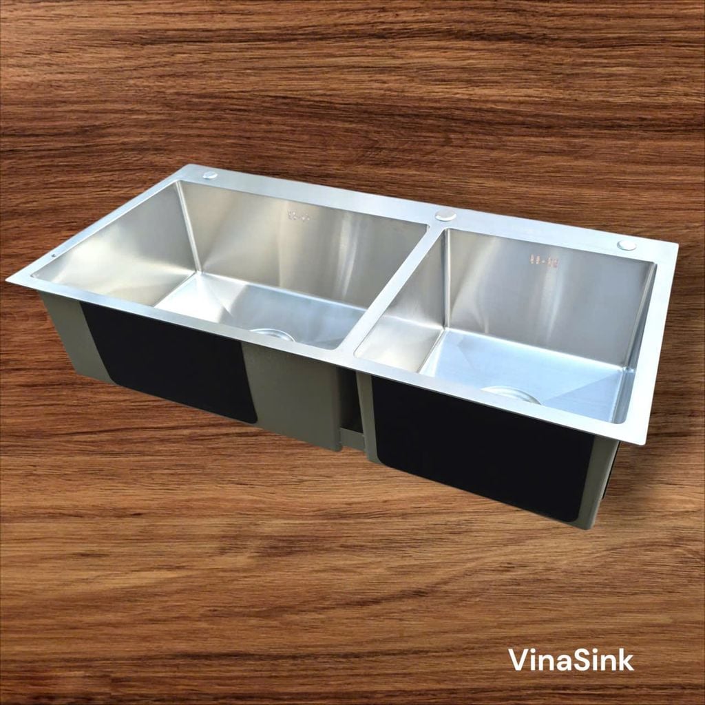 Chậu rửa bát 2 Hố lệch Vinasink 2HL10050