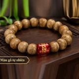  Vòng Tay Trầm Hương Tự Nhiên Tây Tạng Mix Lu Thống Om Mani Padme Hum – Trầm Tốc Việt Nam VHT260923 