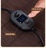  Lò Xông Trầm Dùng Điện Hoa Sen Dập Nổi Xanh Lam – Gốm Sứ Cao Cấp, Nhiệt Độ 520°C LXT260707 