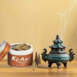  LƯ XÔNG TRẦM HƯƠNG HÌNH BÁT QUÁI CỔ ĐIỂN – GỐM SỨ CHỊU NHIỆT CAO CẤP 