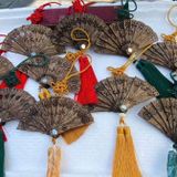  Quạt Trầm Hương Trầm Sánh Tự Nhiên Treo Ô Tô – Phụ Kiện Phong Thủy Thơm Sang Trọng 