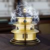  Tháp Hợp Kim Đồng Đốt Trầm Hương – Tạo Vân Mây Linh Khí, Trang Nghiêm & Đẳng Cấp LXTT260102 