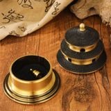  Tháp Hợp Kim Đồng Đốt Trầm Hương – Tạo Vân Mây Linh Khí, Trang Nghiêm & Đẳng Cấp LXTT260102 