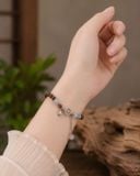  Vòng Trầm Hương Tự Nhiên 6ly Việt Nam Charm Đá Kiểu VHT260816 
