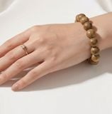  Vòng Trầm Hương Tự Nhiên  10,12,14,16,18ly Campuchia Tròn Trơn VHT260437 