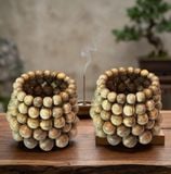  Vòng Trầm Hương Tự Nhiên  10,12,14,16,18ly Campuchia Tròn Trơn VHT260437 