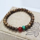  Vòng Trầm Hương Tự Nhiên Indonesia socola size 6ly VHT250307 