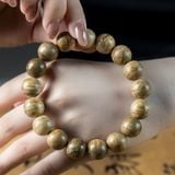  Vòng Trầm Hương Tự Nhiên 12ly Indonesia Tròn Trơn VHT2203-029 