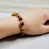  Vòng Trầm Hương Tự Nhiên Indo 8ly mix đá đủ màu-VHT251017 