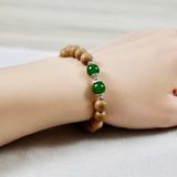  Vòng Trầm Hương Tự Nhiên Indo 8ly mix đá đủ màu-VHT251017 