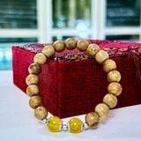  Vòng Trầm Hương Tự Nhiên Indo 8ly mix đá đủ màu-VHT251017 