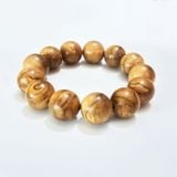  Vòng Trầm Hương Tự Nhiên 16-18ly Banh Malaysia Tròn Trơn VHT260434 