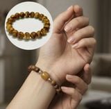  Vòng Trầm Hương Tự Nhiên 8ly Philipine Tròn Đơn VHT260601 
