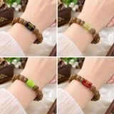  Vòng Tay Trầm Hương Tự Nhiên Tây Tạng Mix Lu Thống Om Mani Padme Hum – Trầm Tốc Việt Nam VHT260923 