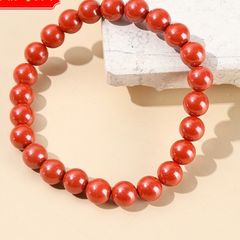  Vòng Tay Phong Thuỷ Cao Cấp - Đá Chu Sa Hoàng Đế 8 Ly Tự Nhiên 