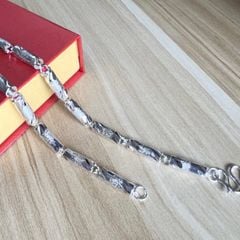  Dây Chuyền Nam Bạc S999 Cao Cấp Phong Cách Cá Tính 