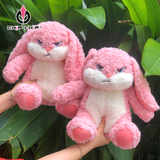  [NEW] GẤU BÔNG THỎ MẶT QUẠU HỒNG - Chipchipshop 