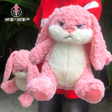 [NEW] GẤU BÔNG THỎ MẶT QUẠU HỒNG - Chipchipshop 