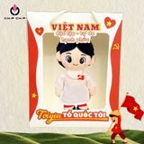  Gấu Bông A80 Đồng Chí Vệ Quốc Quân 25 cm - CHIPCHIPSHOP 