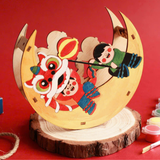  ĐÈN TRUNG THU GỖ  MÚA LÂN - Chipchipshop 