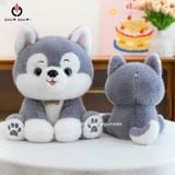  GẤU BÔNG CHÓ XÁM - chipchipshop 