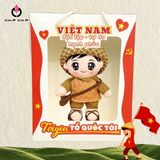  Gấu Bông A80 Đồng Chí Vệ Quốc Quân 25 cm - CHIPCHIPSHOP 
