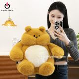  [NEW] GẤU BÔNG GẤU VÀNG MẶT BỰ - chipchipshop 