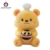  GẤU BÔNG GẤU POOH ĐẦU BẾP ÔM HỦ MẬT - chipchipshop 