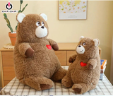  GẤU BÔNG TEDDY LỘN TRÁI TIM ĐÁNG YÊU 2IN1 - CHIPCHIPSHOP 